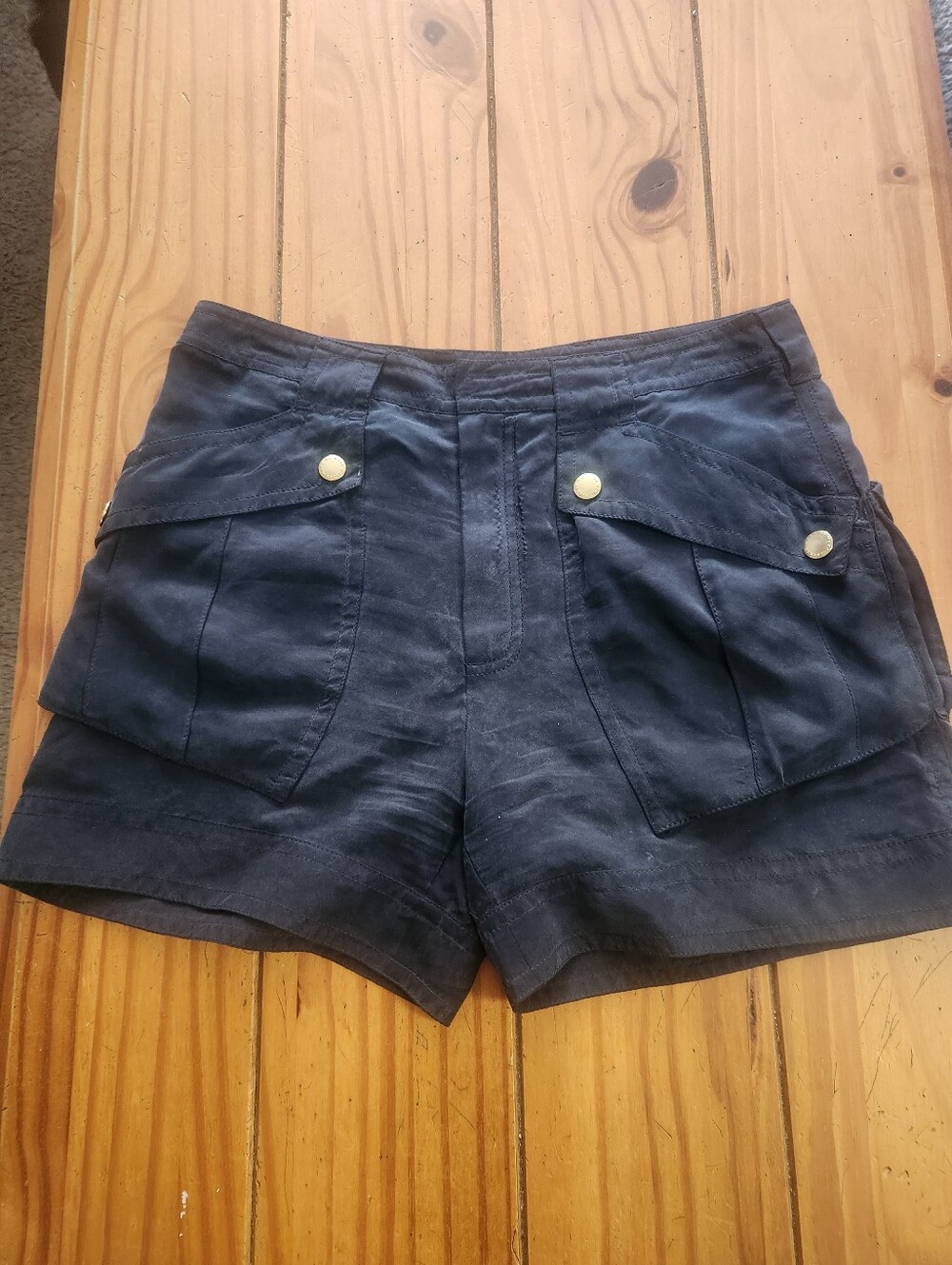 Marc by Marc Jacobs Silk Shorts Black Size 8